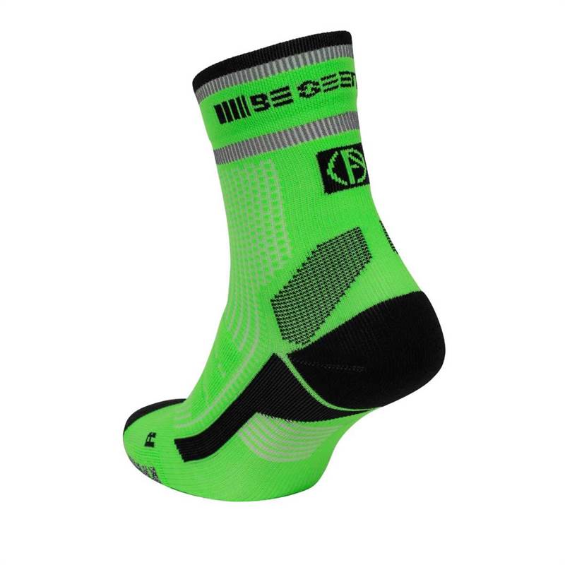 Absolute 360 Performance Running BEE SEEN Quarter Socks-3