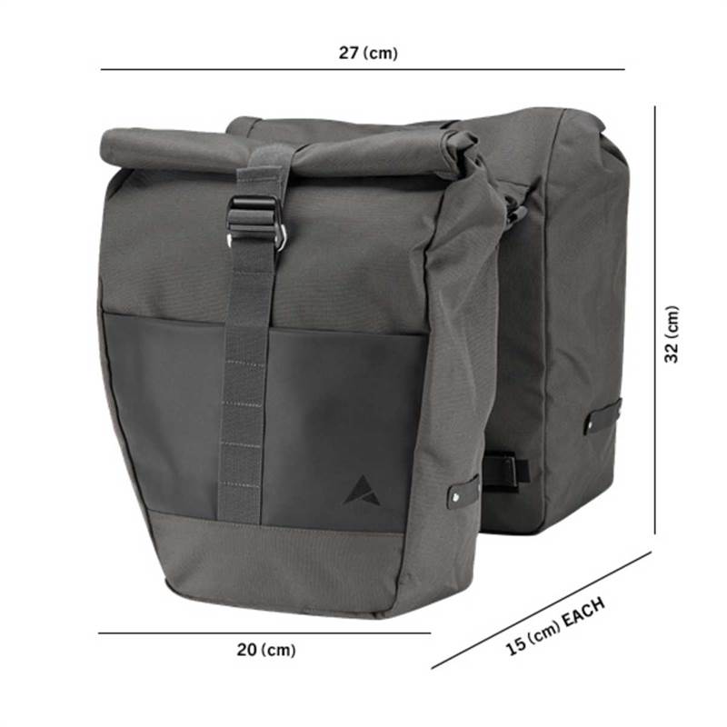 Altura Grid Cycling Pannier Roll Up Pair-3
