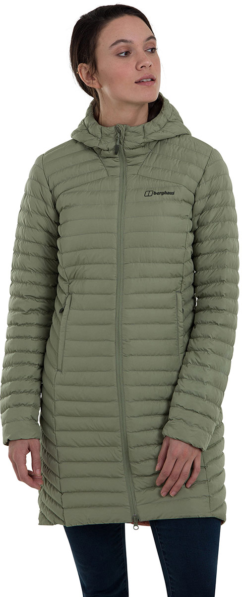 Berghaus Nula Micro Womens Hydroloft Long Jacket SportsGB