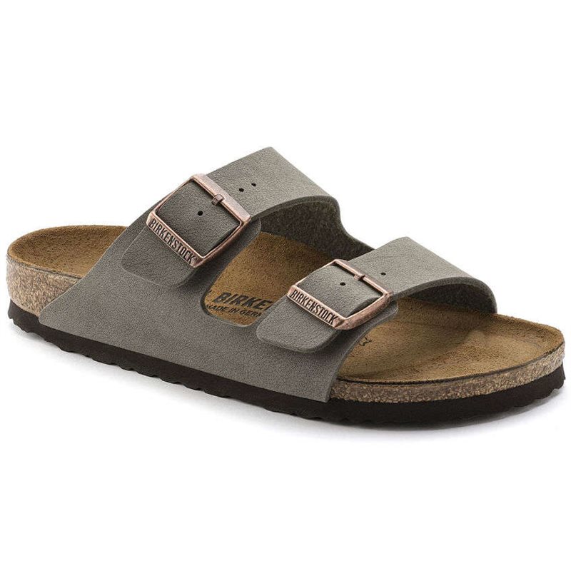 Birkenstock Arizona Birko-Flor Nubuck Sandals - Regular Fit-1