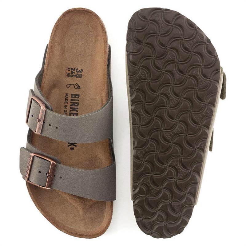 Birkenstock Arizona Birko-Flor Nubuck Sandals - Regular Fit-2