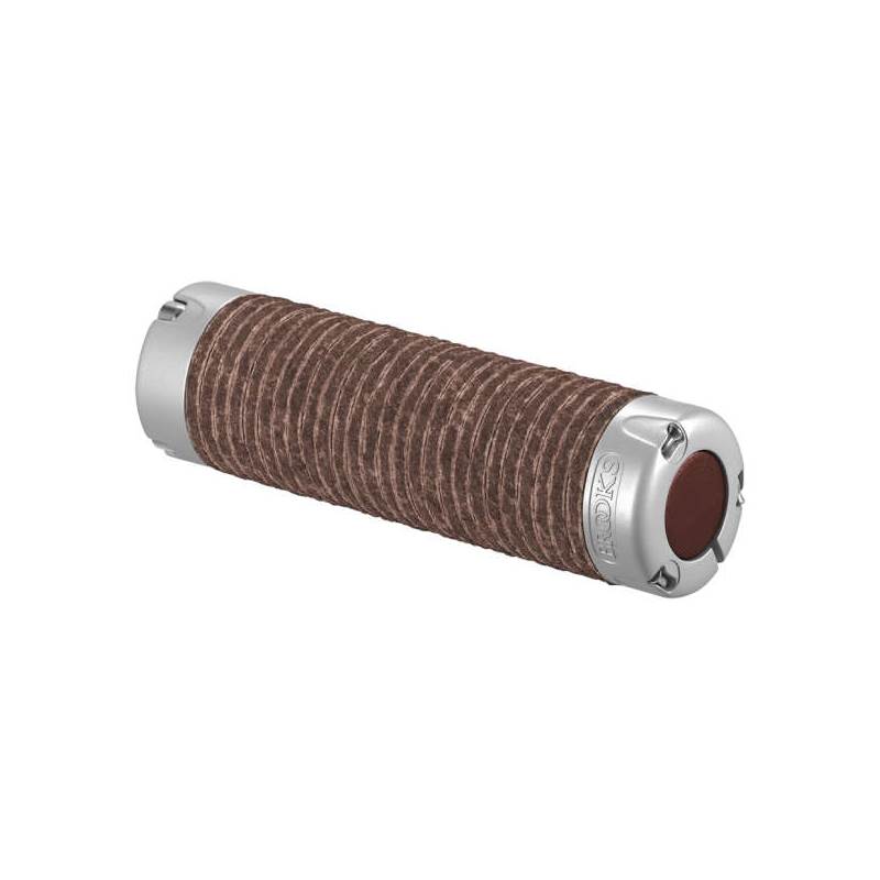 Brooks Plump Leather Handlebar Grips-5