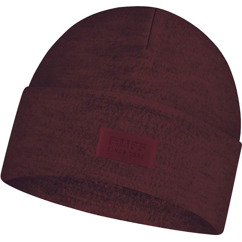 Buff Merino Fleece Beanie Hat.-4