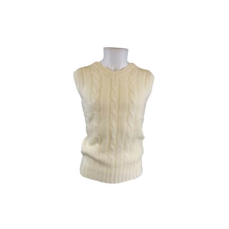 Carta Sport Cable Knit Cricket Slipover-1