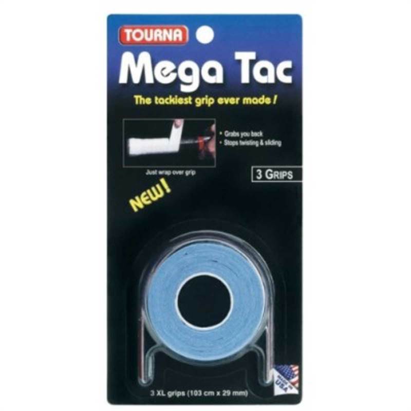 Tourna Mega Tac Blue 3 Grip Roll-1