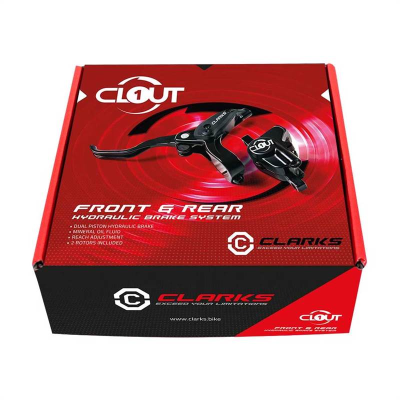 Clarks Clout Hydraulic Disc Brake Set-4