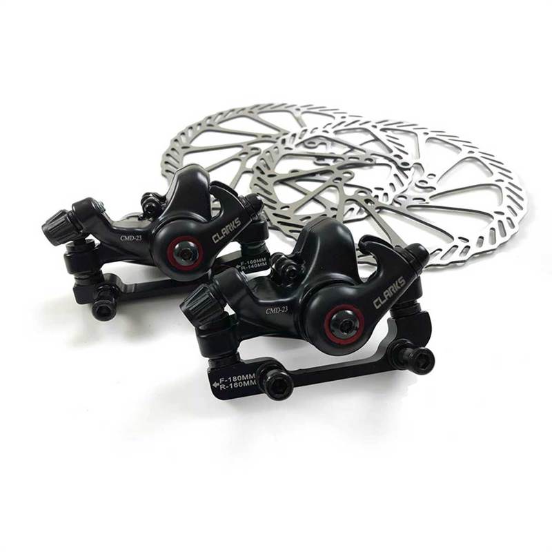 Clarks CMD-23 Mechanical Disc Brakes with 160mm Rotors-1