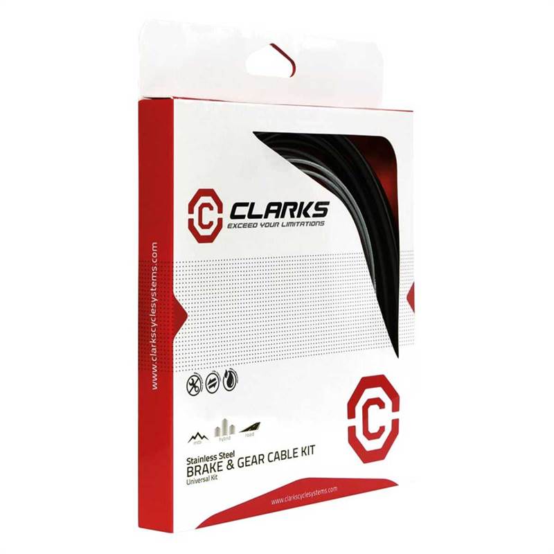 Clarks Stainless Steel Brake And Gear Cable Kit-3