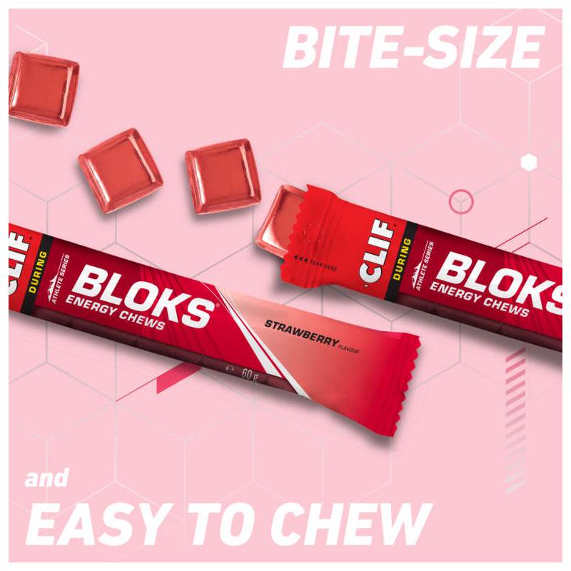 Clif Blok Energy Chews - One Pack of 12-3