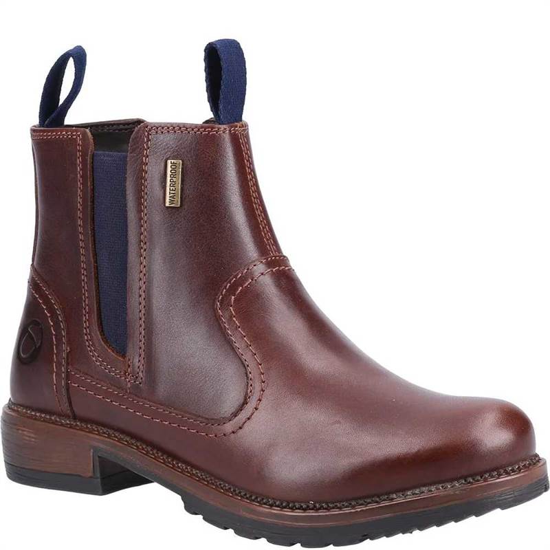Cotswold Womens Laverton Slip On Ankle Boots-1
