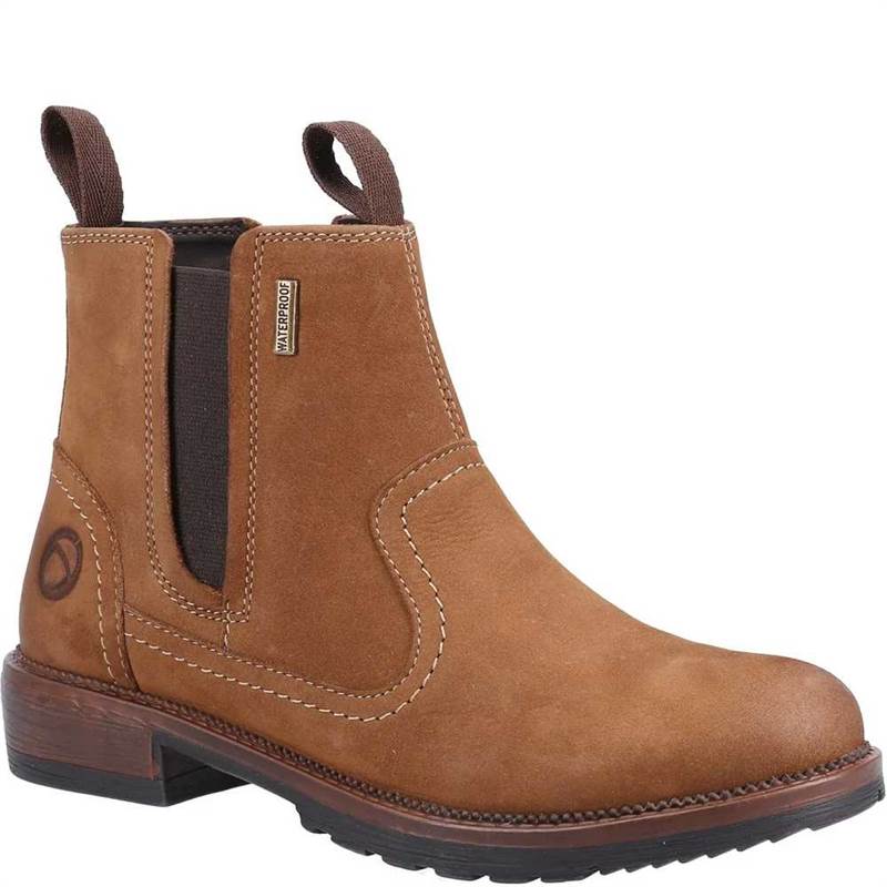 Cotswold Womens Laverton Slip On Ankle Boots-5