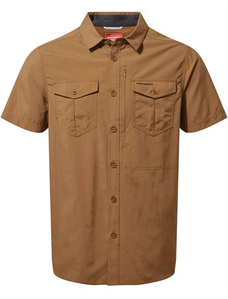 Craghoppers Mens NosiLife Adventure II Short Sleeved Shirt