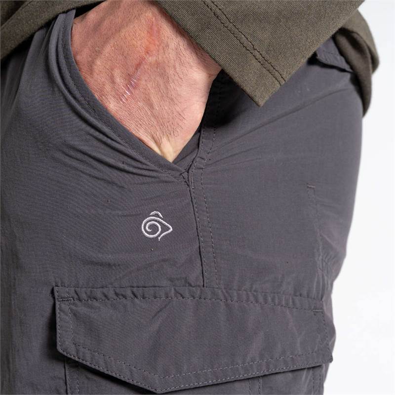 Craghoppers Mens NosiLife Cargo II Trousers - Long-5