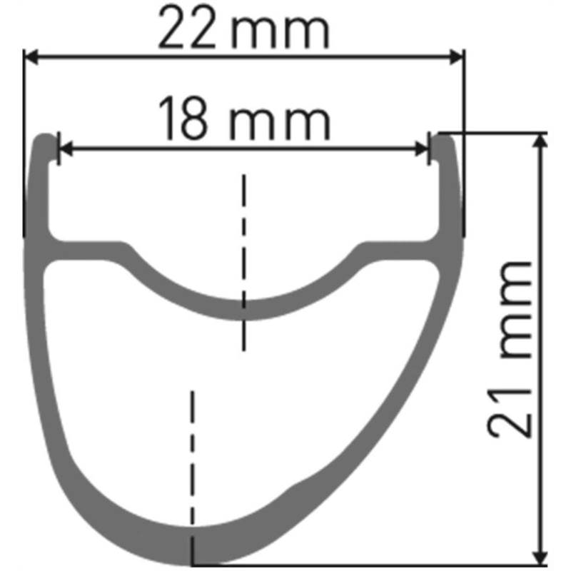 DT Swiss RR 411 Asymmetric Road Rim-2