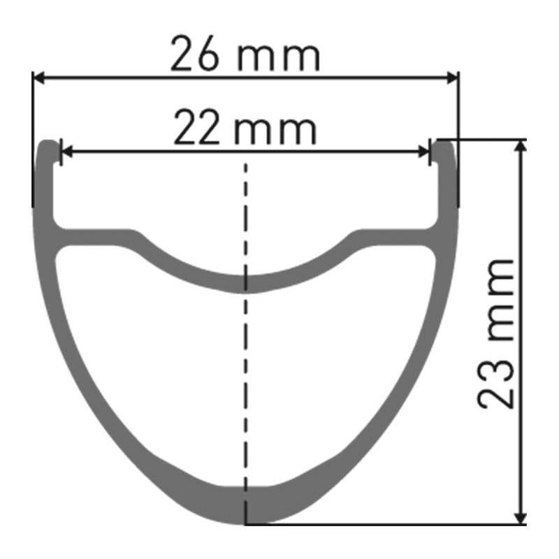 DT Swiss R 500 DB Cross / Road Rim-2