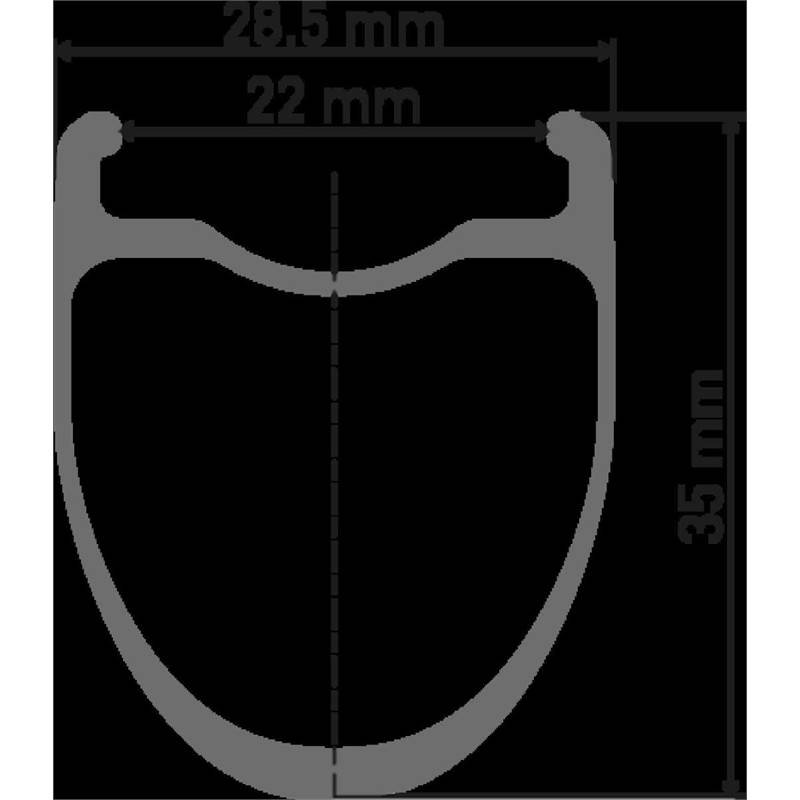 DT Swiss ERC 1400 DICUT 35 mm Clincher Wheel-2