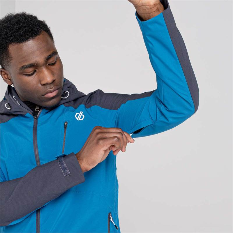 Dare2b Mens The Jenson Button Edit - Diluent III Waterproof Jacket-3