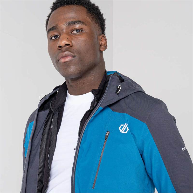 Dare2b Mens The Jenson Button Edit - Diluent III Waterproof Jacket-5