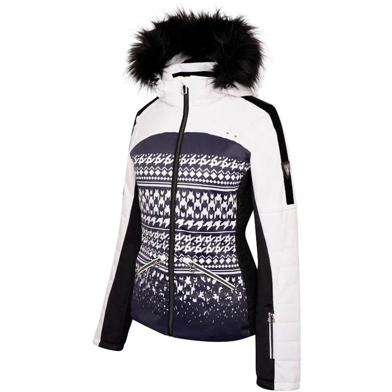 Dare2b Womens Swarovski Embellished - Prestige Waterproof Ski Jacket-2
