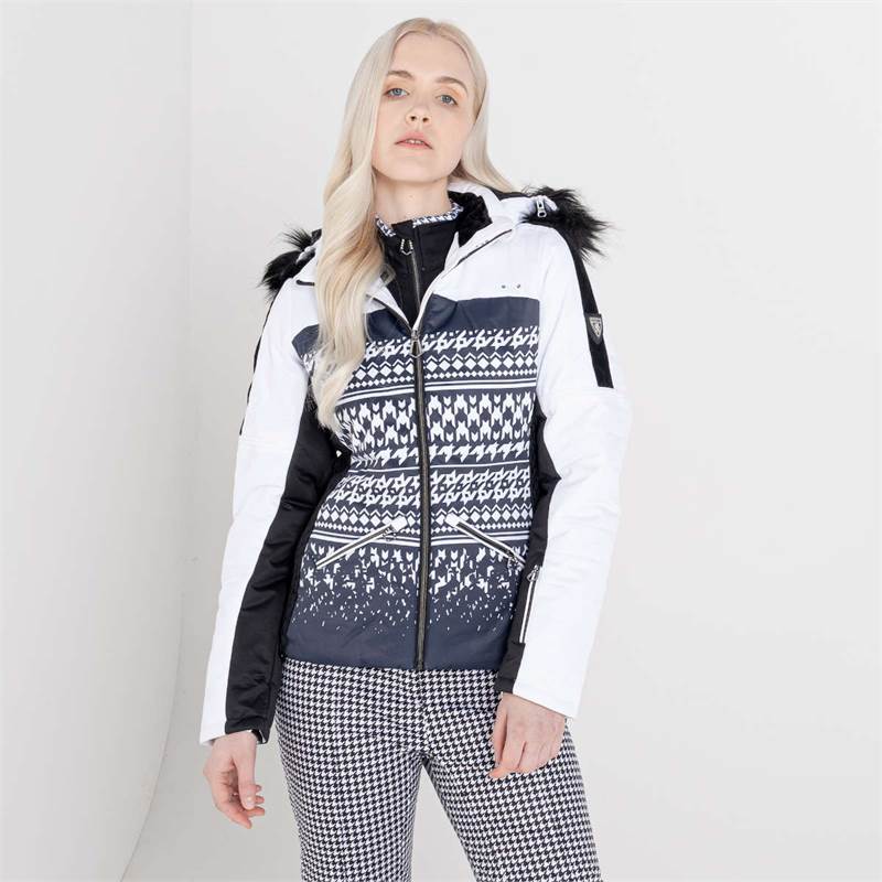 Dare2b Womens Swarovski Embellished - Prestige Waterproof Ski Jacket-5