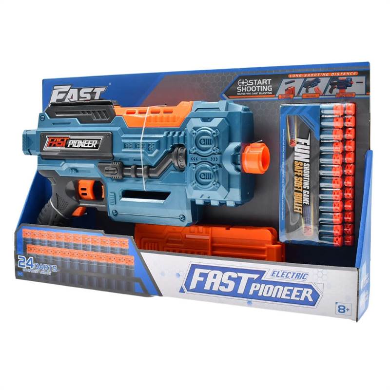 Fast Pioneer Electric Magazine Soft Bullet Toy Gun-4