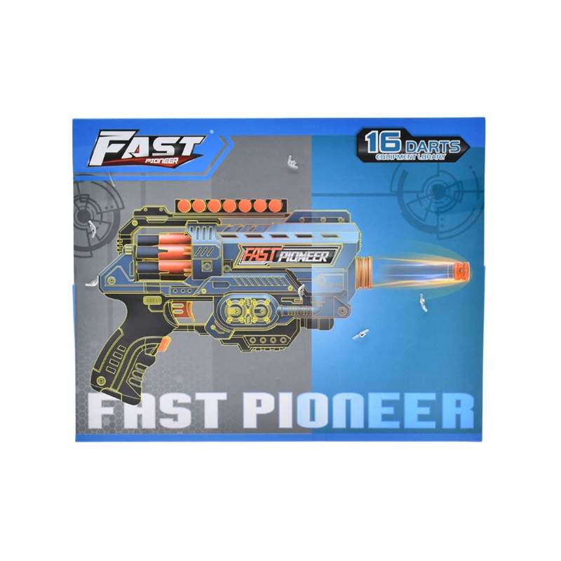 Fast Pioneer Electric Rotator Soft Bullet Toy Gun-4