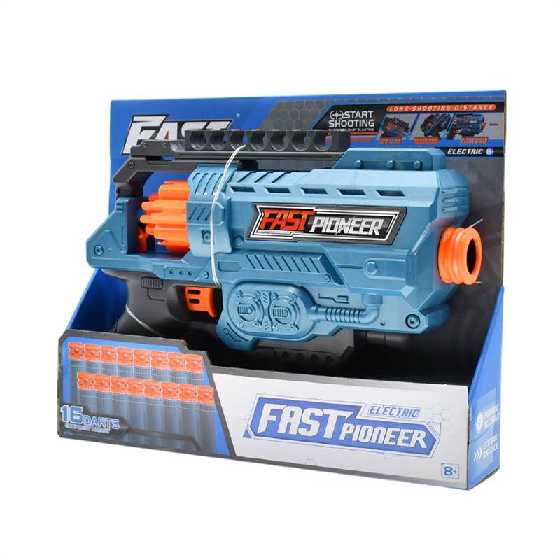 Fast Pioneer Electric Rotator Soft Bullet Toy Gun-5