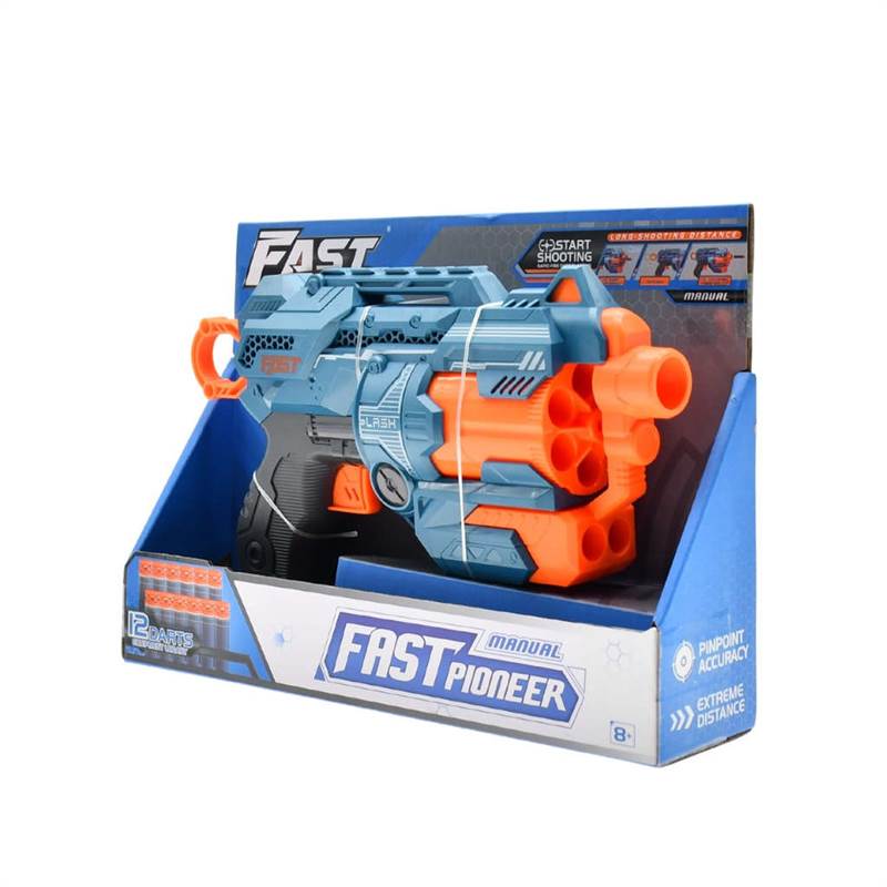 Fast Pioneer Soft Bullet Manual Toy Gun-5
