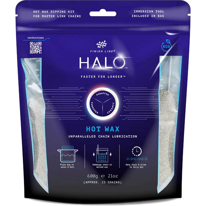 Finish Line Halo Hot Wax Lubricant Melts - Granular - Double Boil Bag-1