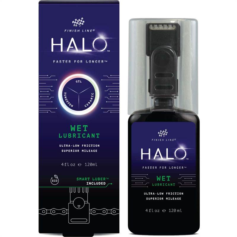 Finish Line Halo Wax + Wet Lubricant - Bottle + Smart Luber + Display-2