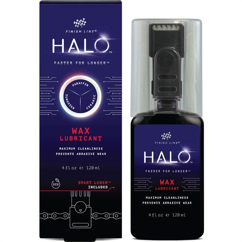 Finish Line Halo Wax + Wet Lubricant - Bottle + Smart Luber + Display-3