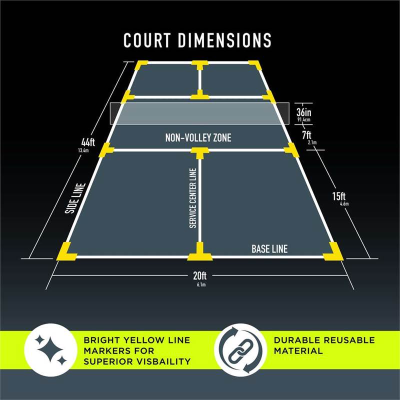Franklin Pickleball Court Marker Kit-3