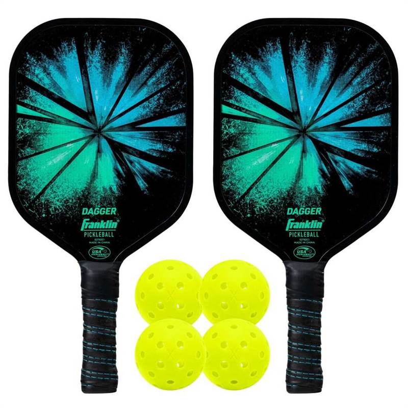 Franklin Dagger 2-Player Pickleball Paddle and Ball Set-1