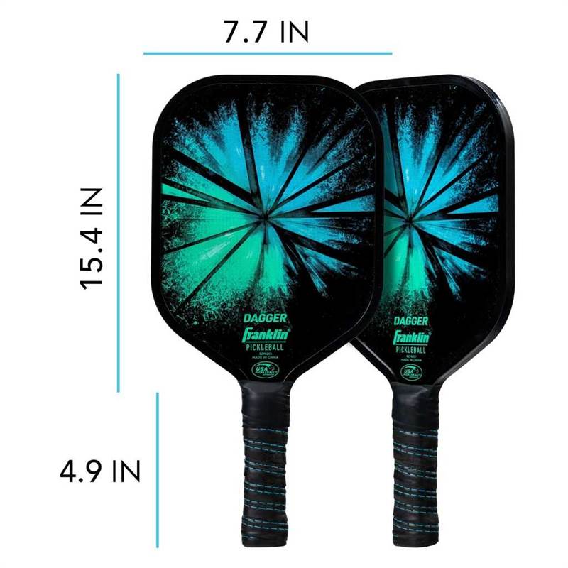 Franklin Dagger 2-Player Pickleball Paddle and Ball Set-2