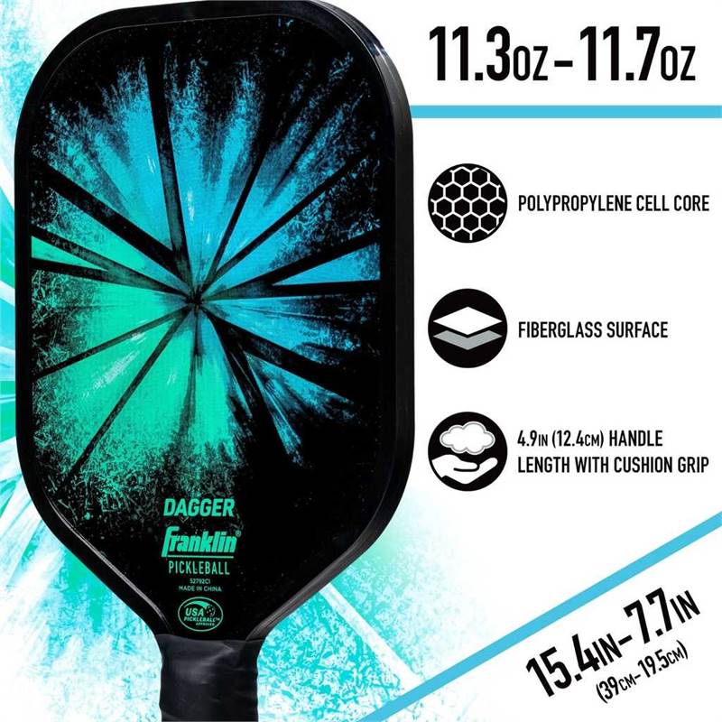 Franklin Dagger 2-Player Pickleball Paddle and Ball Set-3