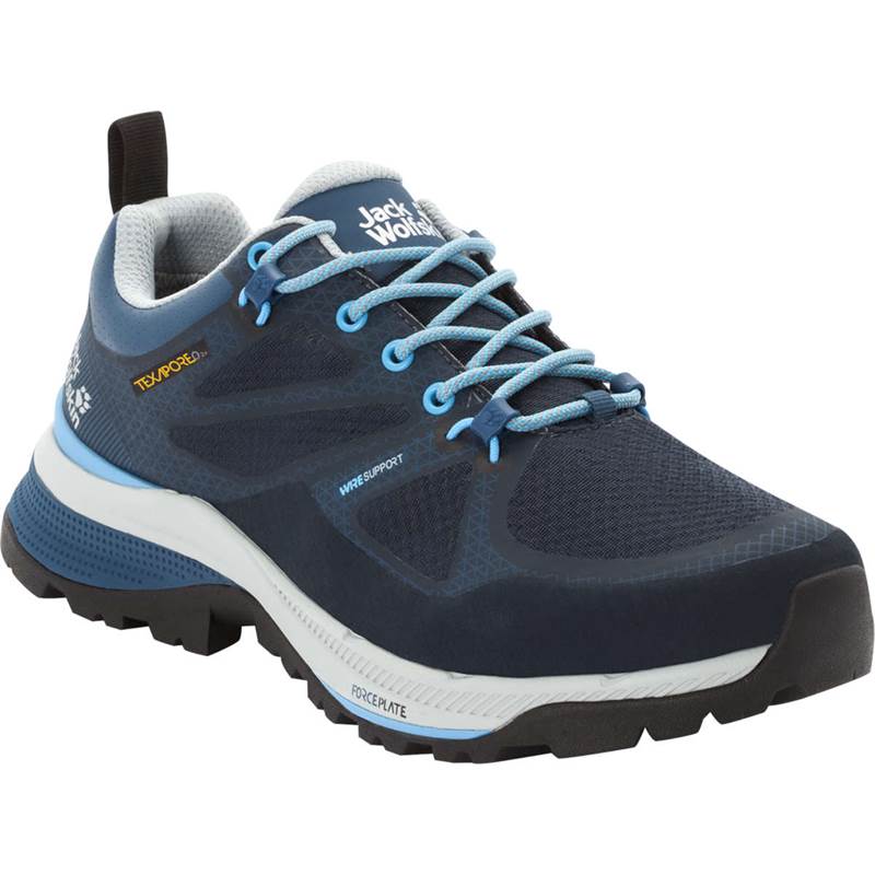 Jack Wolfskin Womens Force Striker Texapore Low Waterproof Hiking Shoes-1