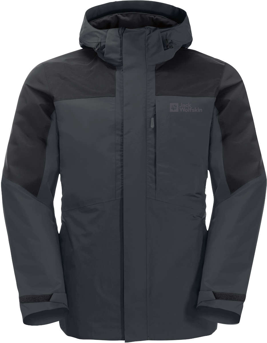 Jack wolfskin mens 3 in 1 jacket hotsell