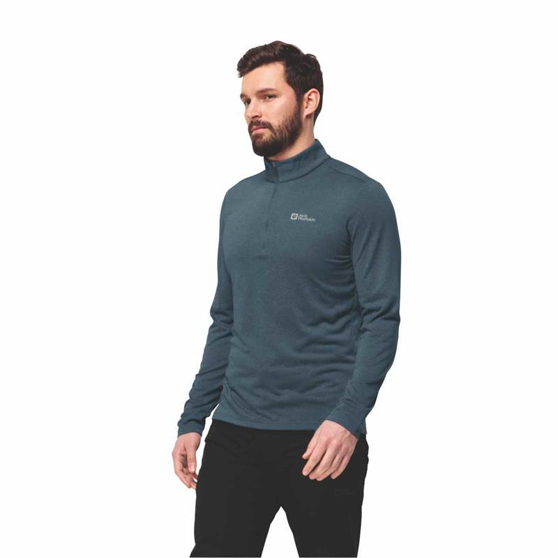 Jack Wolfskin Mens Sky Thermal Half-Zip Pullover-2