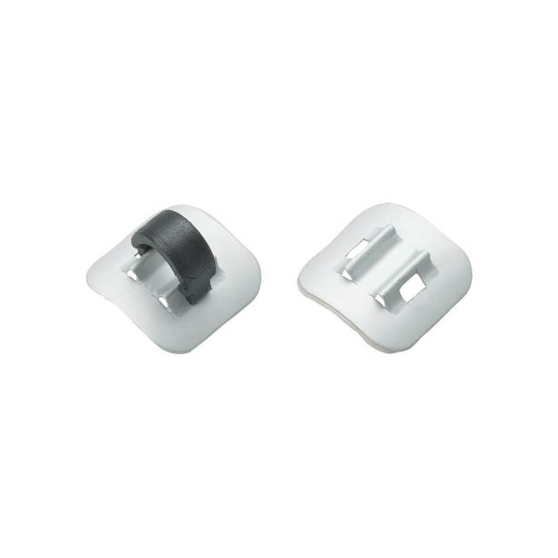 Jagwire Alloy Stick-On Cable Guide - Pack of 4-1