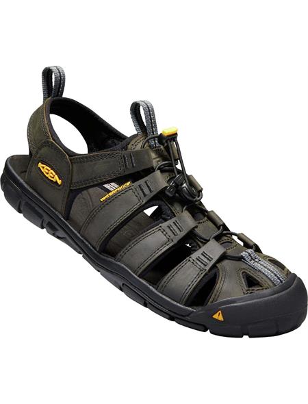 KEEN Mens Clearwater CNX Leather Sandals