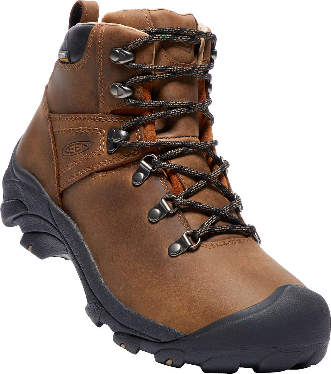 KEEN Womens Pyrenees Leather Waterproof Hiking Boots SportsGB