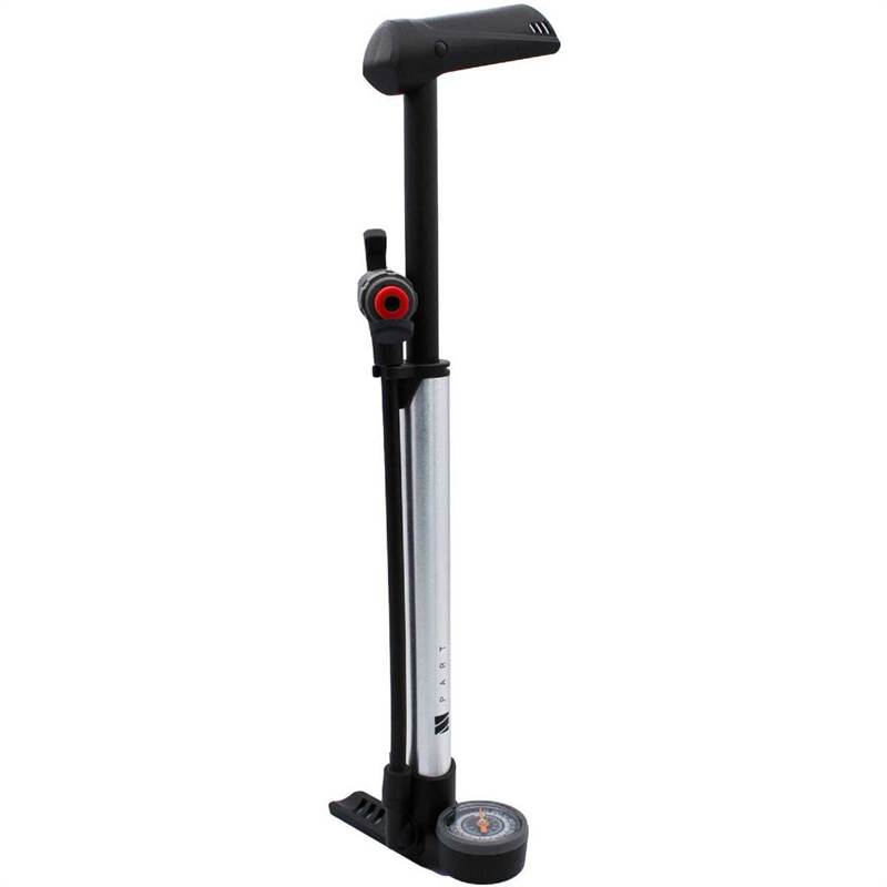 M Part Mini Floor Pump with Dial Gauge-2