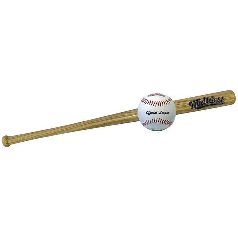 Midwest Slugger Baseball Bat & Ball-1