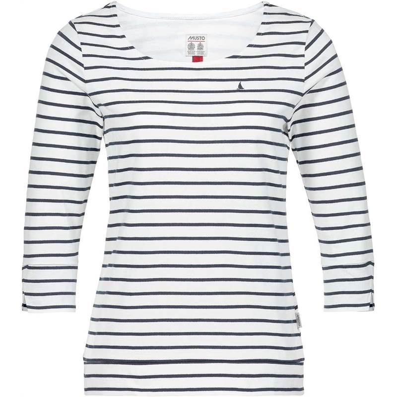 Musto Womens Marina Stripe T-Shirt-1