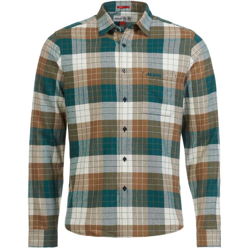 Musto Mens Marina Plaid Long-Sleeve Shirt-1