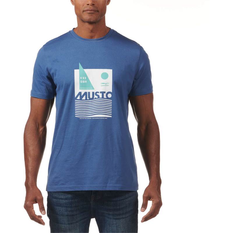 Musto Mens Marina Graphic Short Sleeve Tee Shirt-4