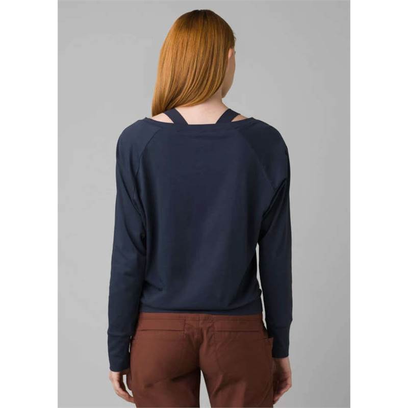 Prana Womens Organic Graphic Long Sleeve Top-2