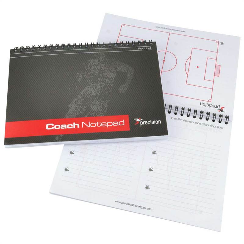 Precision A5 Football Pro-Coach Notepad (Pack 6)-1