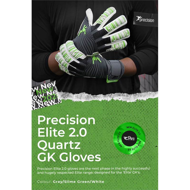 Precision Junior Elite 2.0 Quartz GK Gloves-5