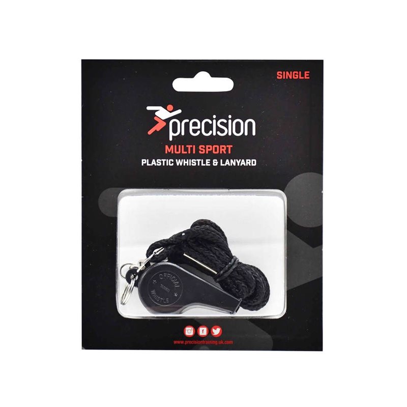 Precision Plastic Whistle & Lanyard (Single)-1